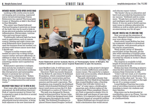Memphis Business Journal (December 7th, 2012)